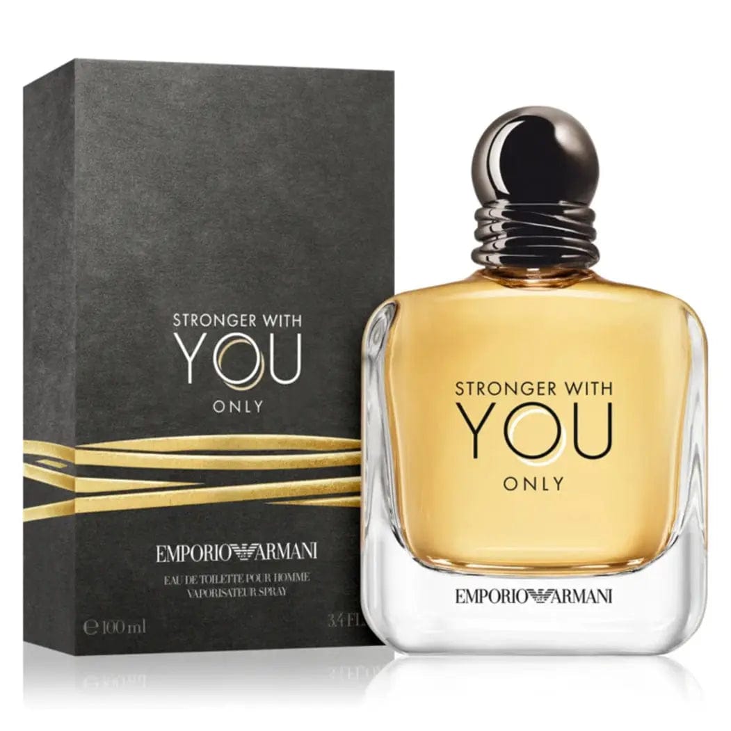 Stronger With you Only By Giorgio Armani  For Men 3.4 oz EDP Spray - perfumesandrea