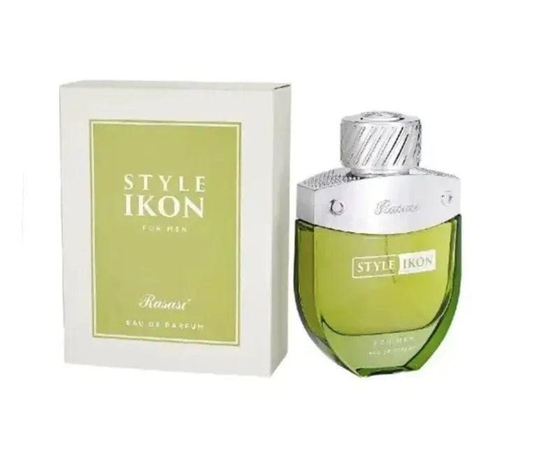 Style Ikon By Rasasi For Men 3.33 oz Eau De Parfum Spray - perfumesandrea