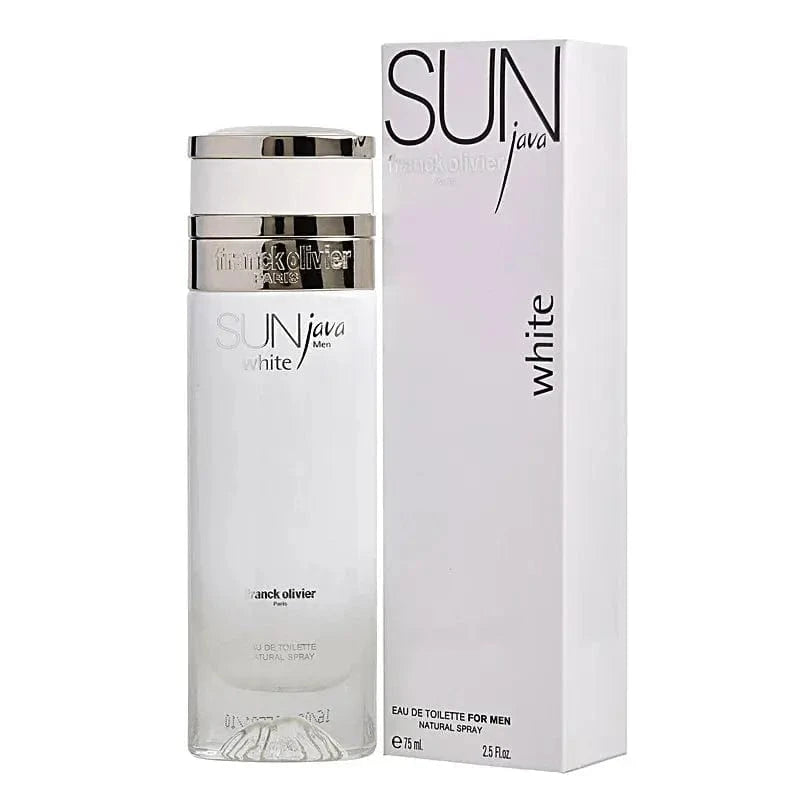 Sun Java White By Franck Olivier For Men 2.5 oz EDT Spray Franck Olivier