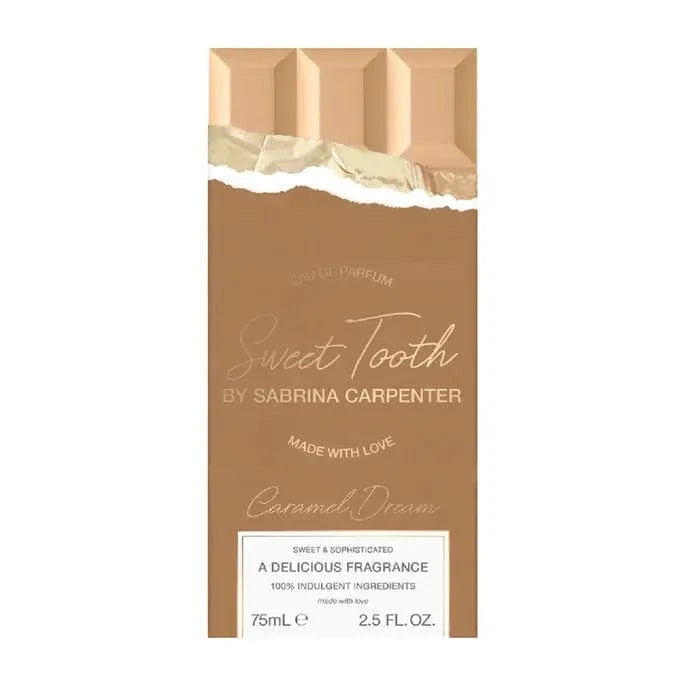 Sweet Tooth Caramel Dream By Sabrina Carpenter perfume packaging
