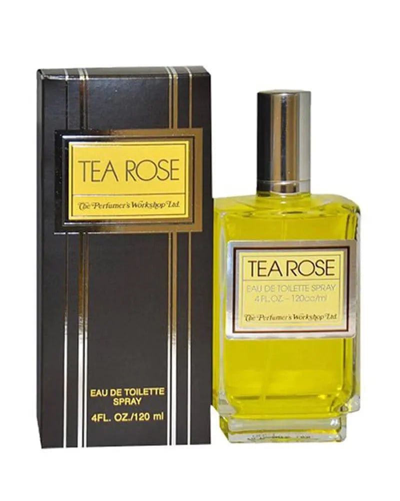 Tea Rose perfume set by Perfumer’s Workshop with packaging