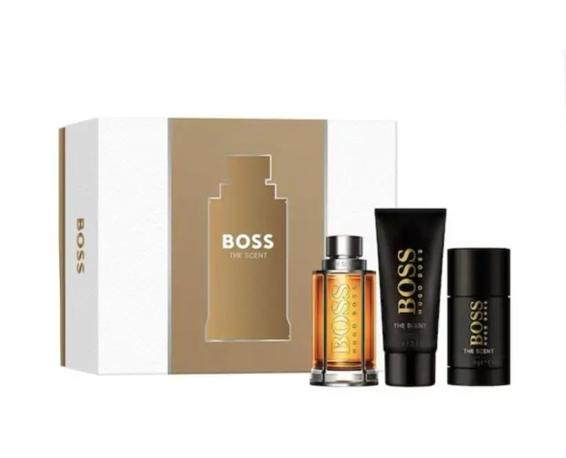 The Scent By Hugo Boss For Men (3pc Gift Set) - perfumesandrea