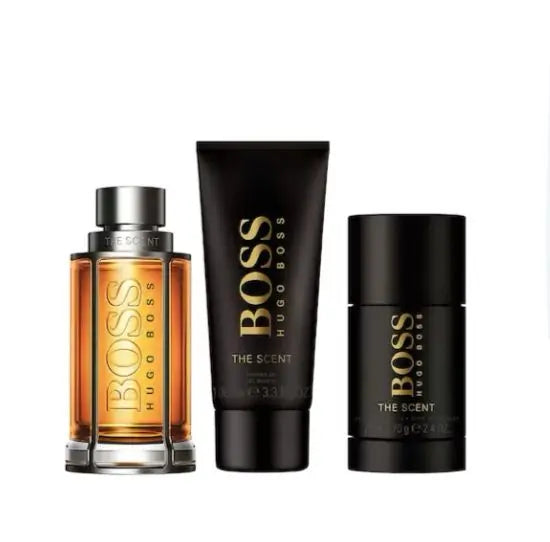 The Scent By Hugo Boss For Men (3pc Gift Set) - perfumesandrea