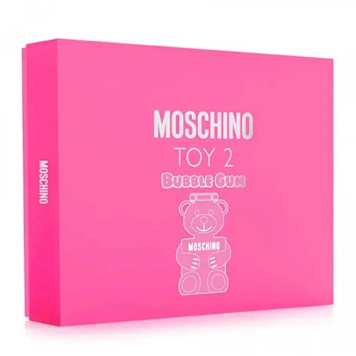 Toy 2 Bubble Gum By Moschino For Women EDT Spray (4pc Gift Set) Moschino