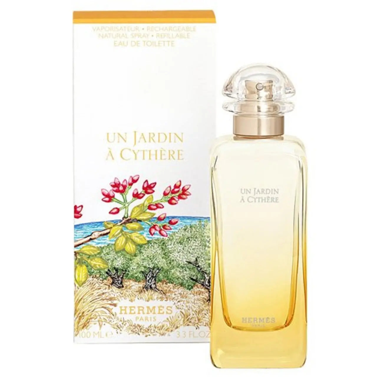 Un Jardin À Cythère By Hermes Unisex 3.3 oz EDT Spray (Refillable) - perfumesandrea