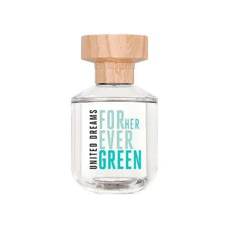 United Dreams Forever Green For Her By Benetton For Women 2.7 oz EDT Spray - perfumesandrea