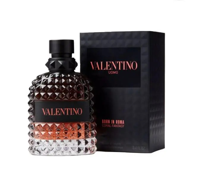Valentino Uomo Born In Roma Coral Fantasy 3.4 oz EDT Spray - perfumesandrea