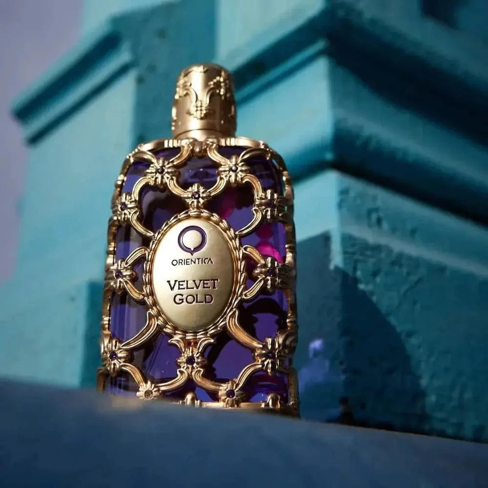 Velvet Gold By Orientica For Unisex 4Pcs Set EDP Spray Orientica