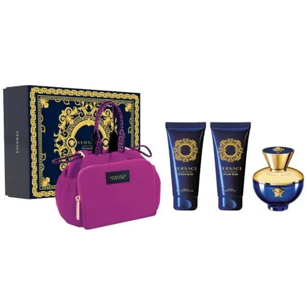 Versace Dylan Blue Pour Femme (3pc Gift Set) For Women EDT - perfumesandrea