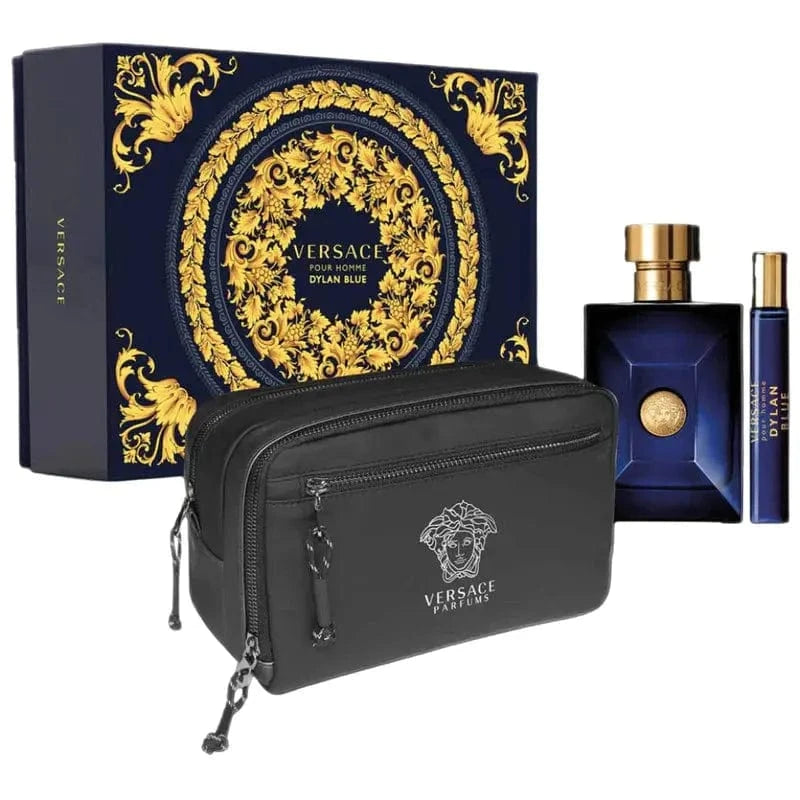 Versace Dylan Blue Pour Homme (3pc Gift Set) For Men EDT - perfumesandrea