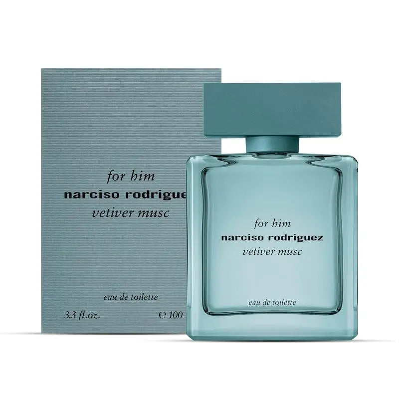 Vetiver Musc By Narciso Rodriguez For Men 3.3 oz Eau De Toilette Spray - perfumesandrea