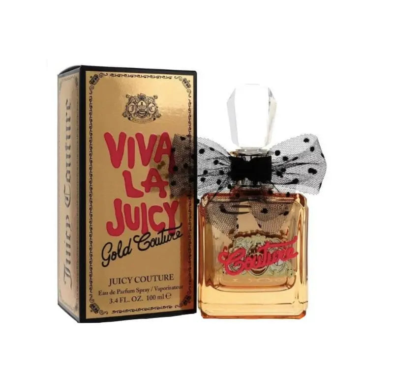 Viva La Juicy Gold Couture By Juicy Couture For Women 3.4 oz EDP Spray - perfumesandrea