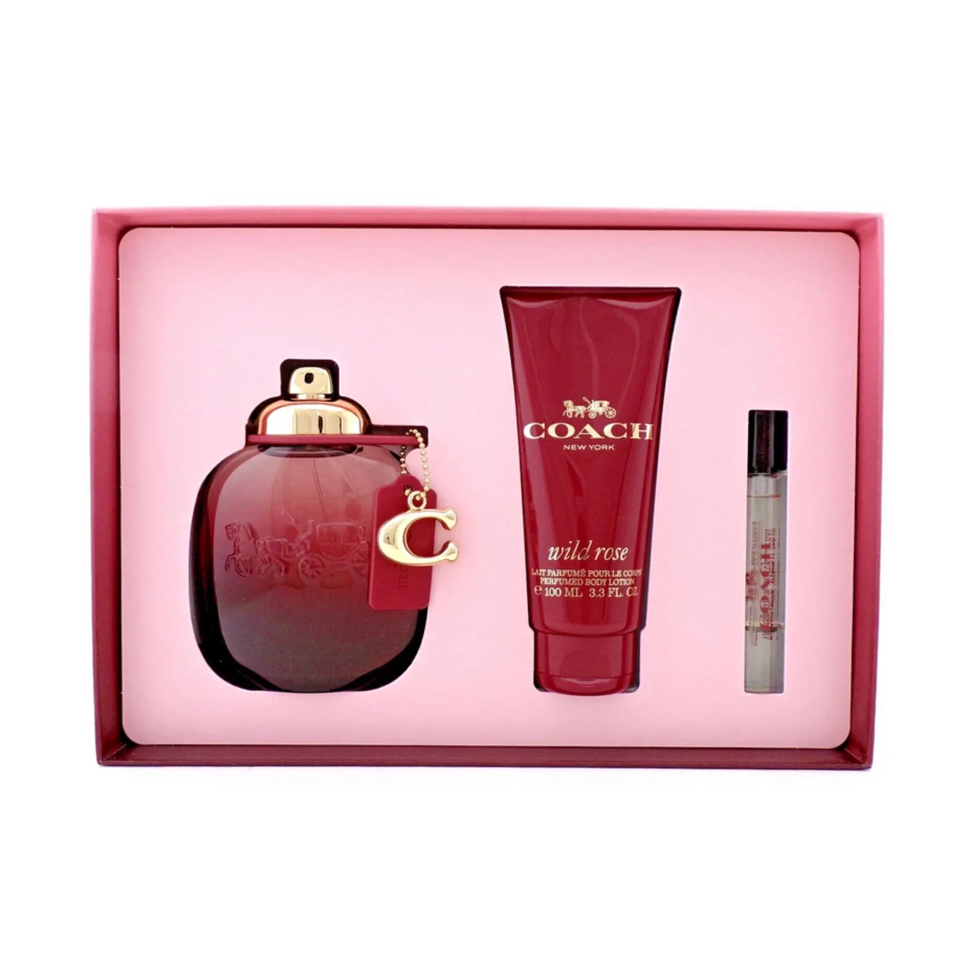 Wild Rose By Coach For Women 3Pcs Set EDP Spray Coach
