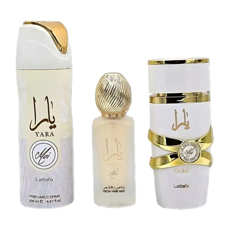 Yara Moi By Lattafa For Women EDT Spray (3pc Git Set) Lattafa