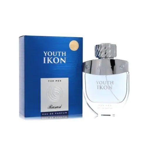 Youth Ikon By Rasasi For Men 3.3 oz Eau De Parfum Spray - perfumesandrea