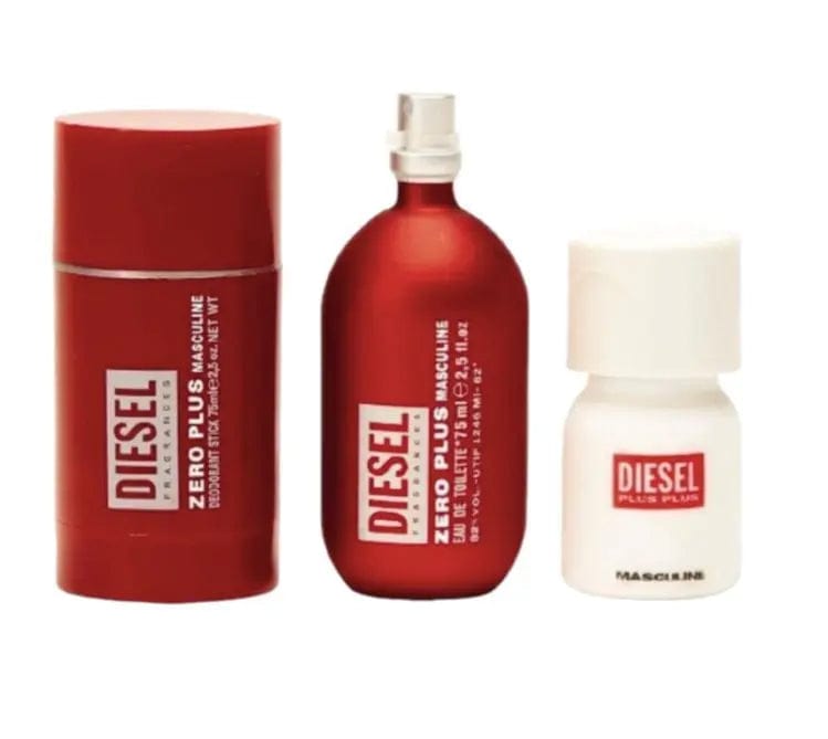 Zero Plus Feminine Travel Edition By Diesel For Women (3pc Gif Set) - perfumesandrea