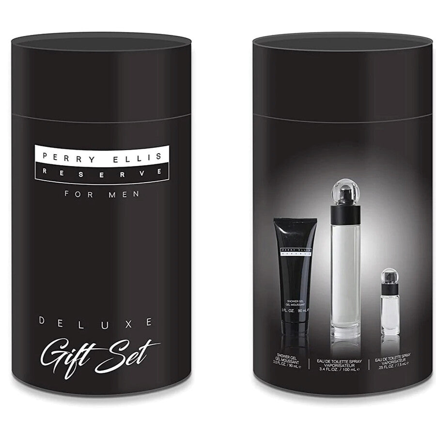 Reserve By Perry Ellis For Men (3pc Gift Set) - perfumesandrea