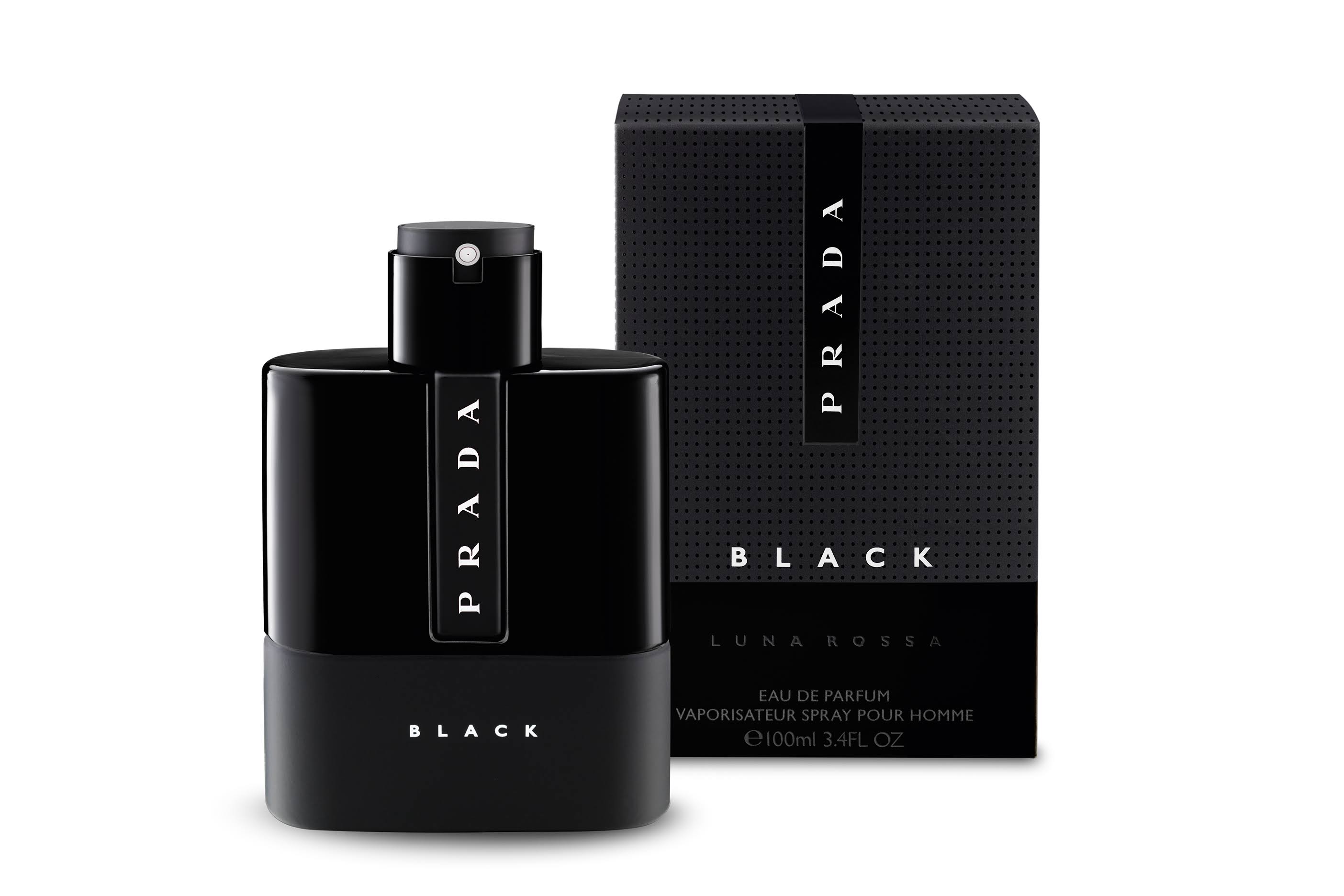 Prada Luna Rossa Black For Men 3.4 oz Eau De Parfum Spray