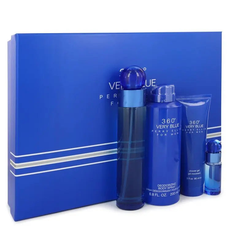 360 Very Blue Set 4p 3.4 oz M EDT - perfumesandrea