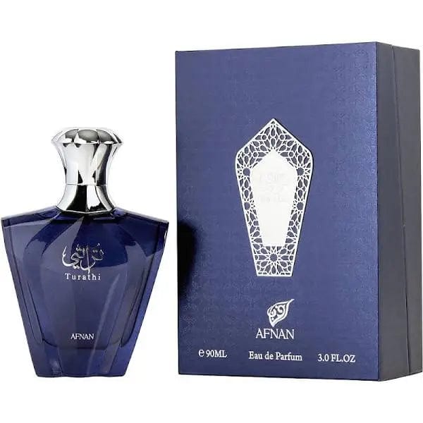 Afnan Turathi Blue by Afnan Perfumes EDP For Men 3 oz Spray - perfumesandrea
