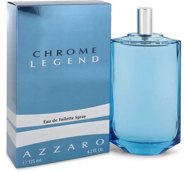 Azzaro Chrome Legend For Men 4.2 oz Eau De Toilette Spray - perfumesandrea