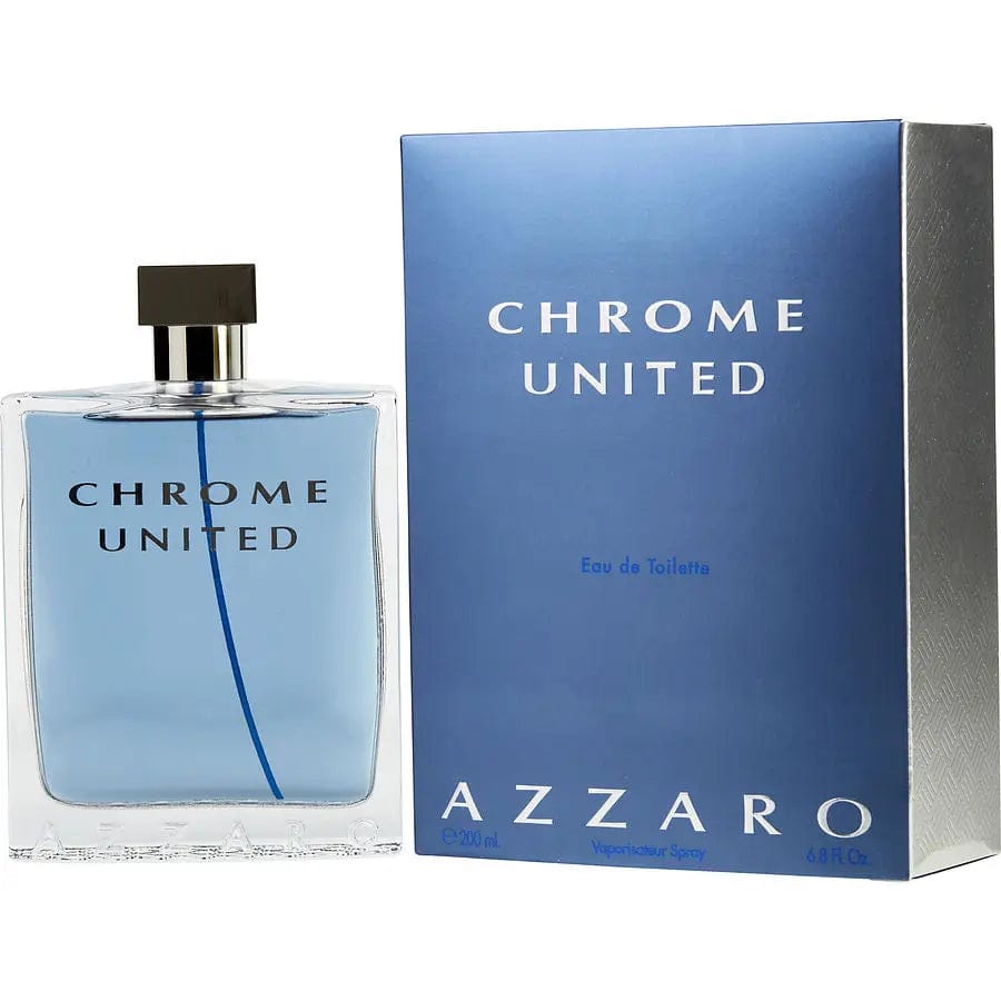 Chrome United By Azzaro 6.8 oz M EDT Spray - perfumesandrea