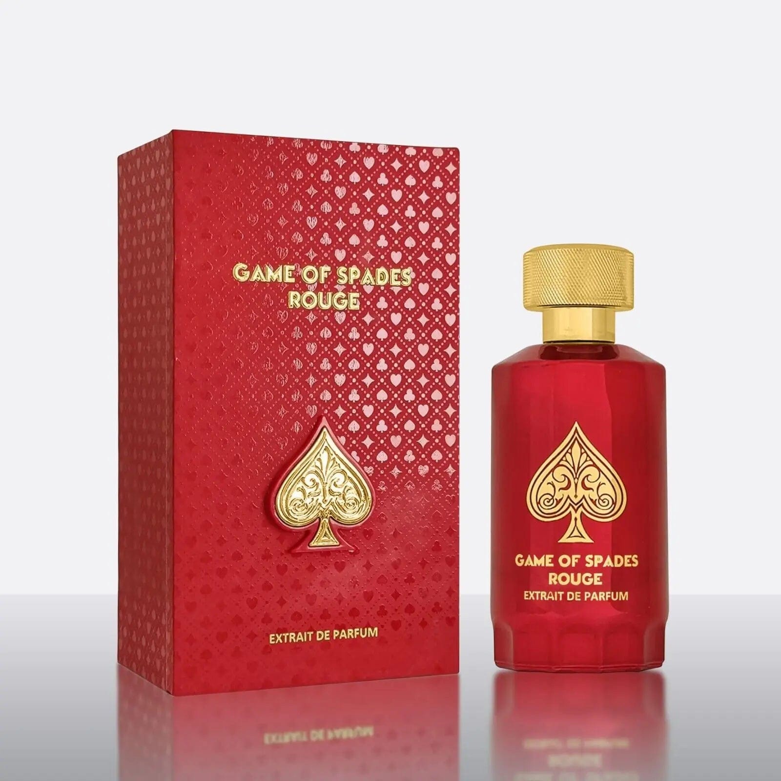 Game Of Spade Rouge by Jo milano For Men 3.4 oz Extrait De Parfum Spray - perfumesandrea
