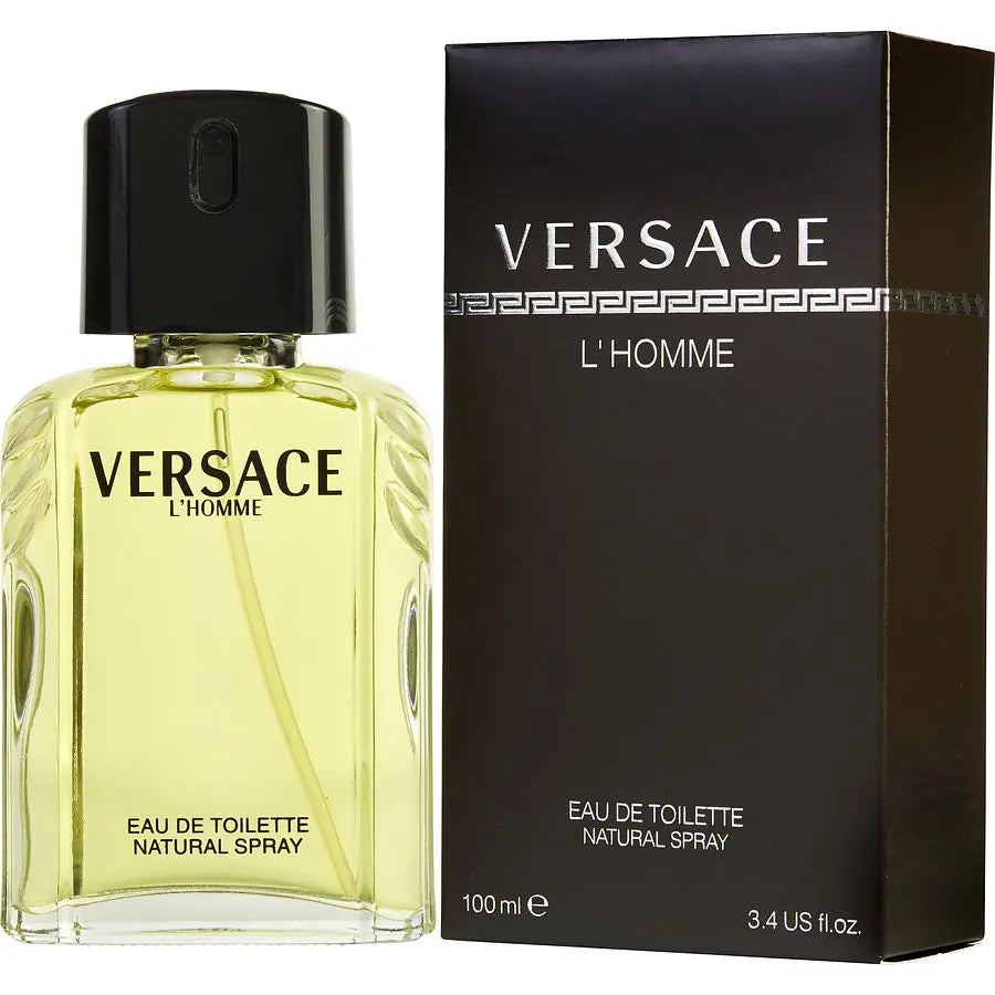 L'Homme By Versace For Men 3.4 oz EDT Spray - perfumesandrea