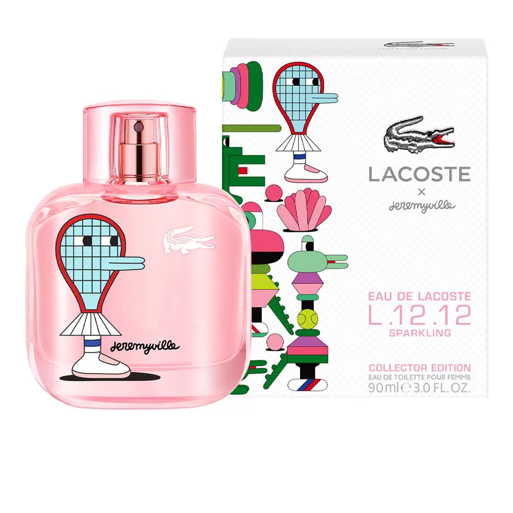 Lacoste Jeremyville 3.0 oz W Eau De Toilette Spray - perfumesandrea