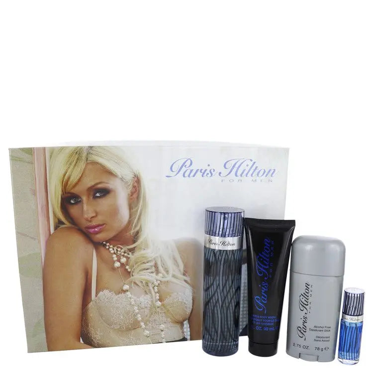 Paris Hilton Set 4p 3.4oz M EDT Spray - perfumesandrea