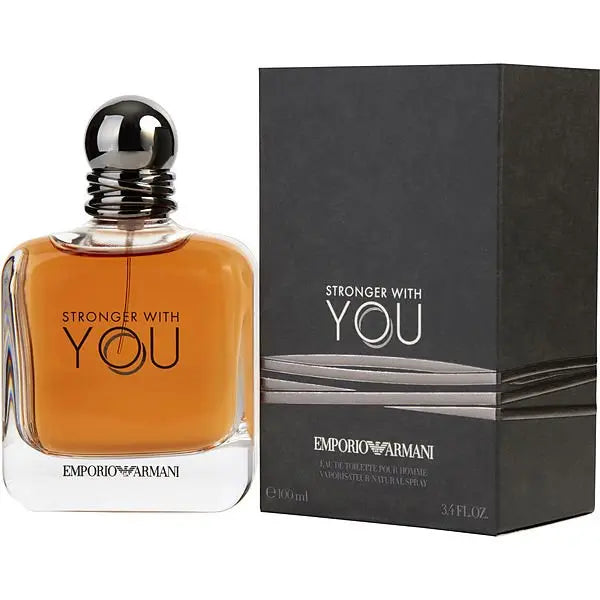 Stronger With You By Giorgio Armani For Men 3.4 oz EDT Spray - perfumesandrea
