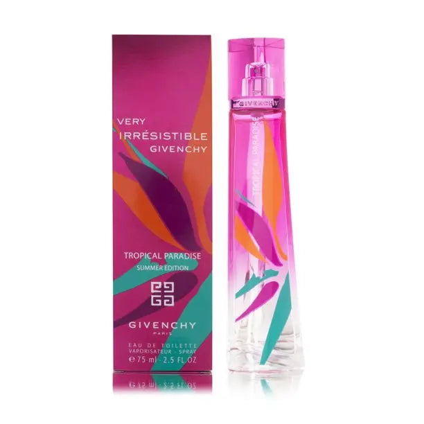 Very Irresistible Tropical Paradise By Givenchy For Women 2.5oz EDT Spray - perfumesandrea