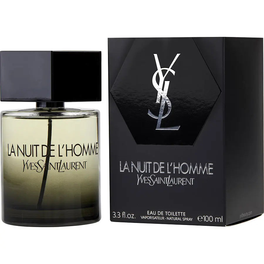 YSL La Nuit De L'Homme For Men 3.3 oz Eau De Toilette Spray - perfumesandrea