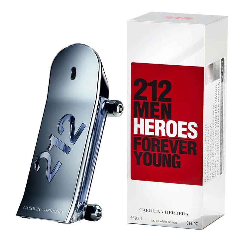 212 Heroes Forever Young By Carolina Herrera For Men 3.0 oz EDT Spray