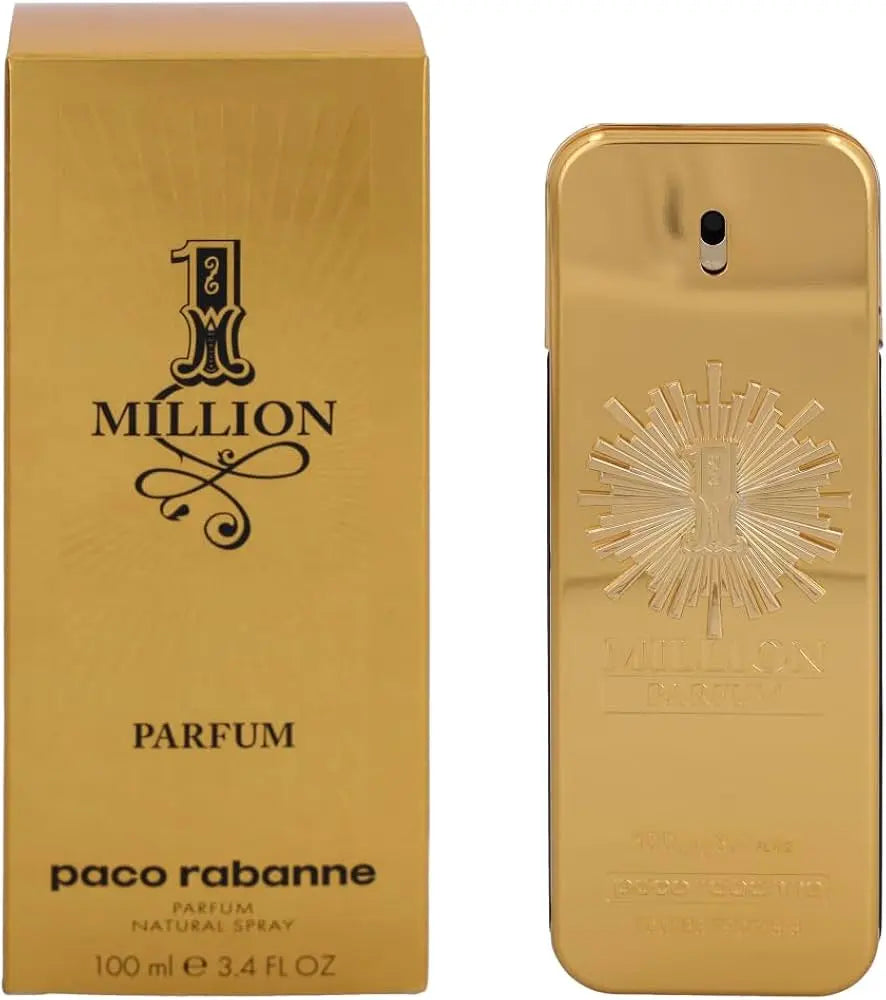 1 Million By Paco Rabanne For Men 3.4 oz Parfum Spray Paco Rabanne