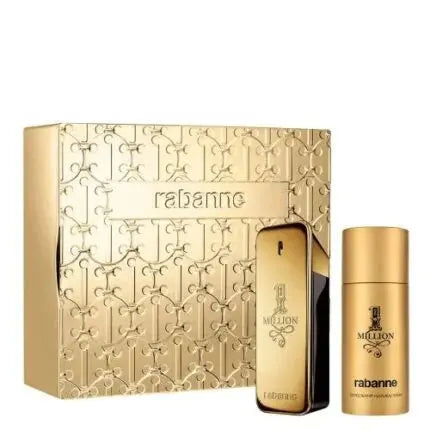 1 Million by Paco Rabanne Men 2Pc Set 3.4oz EDT Spray