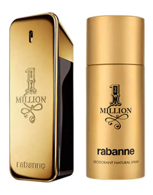 Paco Rabanne 1 Million Men 2Pc Set with 3.4oz Eau de Toilette Spray