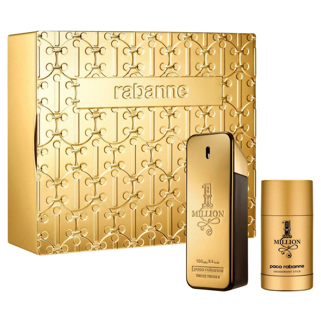 1 Million By Paco Rabbane 2Pc Set 3.4oz Men EDT Spray