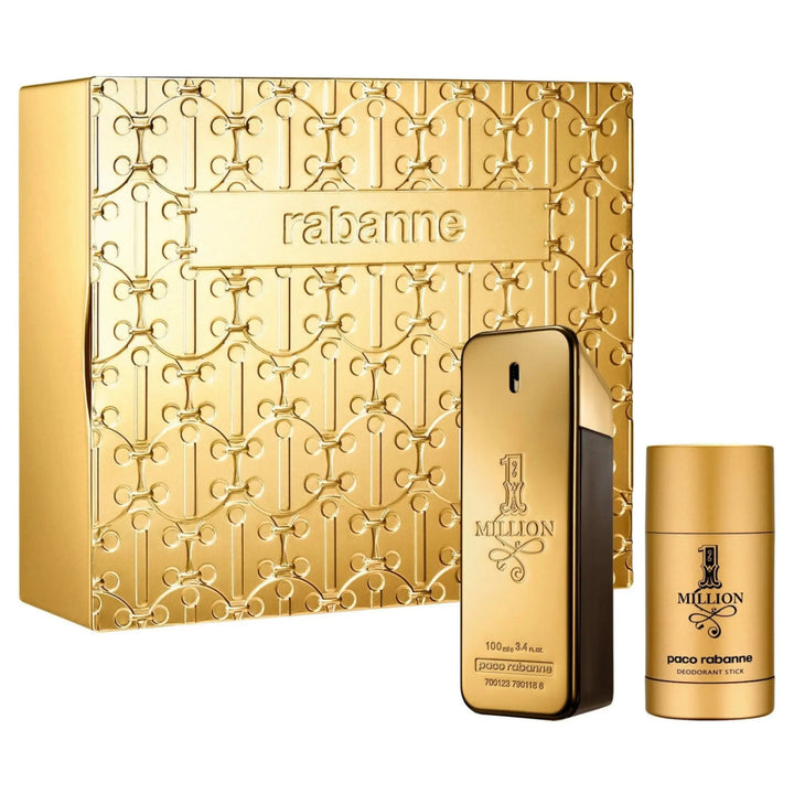 1 Million By Paco Rabbane 2Pc Set 3.4oz Men EDT Spray