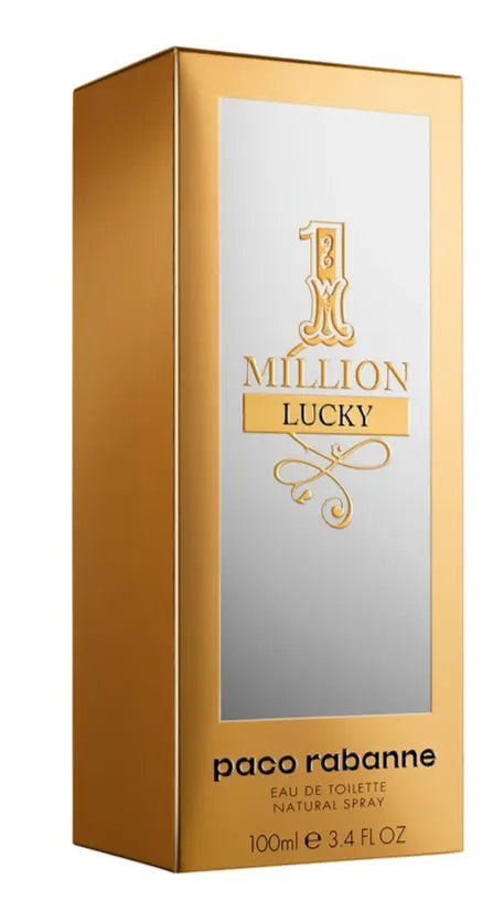 1 Million Lucky By Paco Rabanne For Men 3.4oz EDT Spray Paco Rabanne