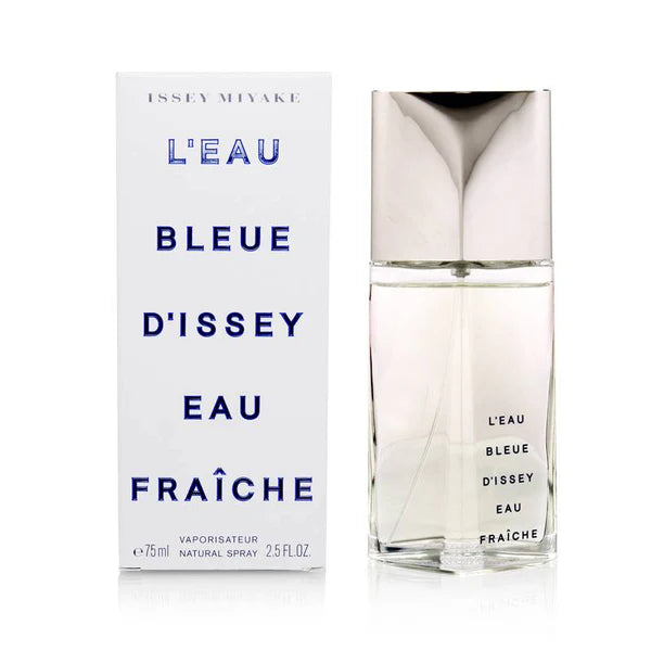 Leau Bleue Dissey Eau Fraiche By Issey Miyake For Men 2.5 oz EDT Spray