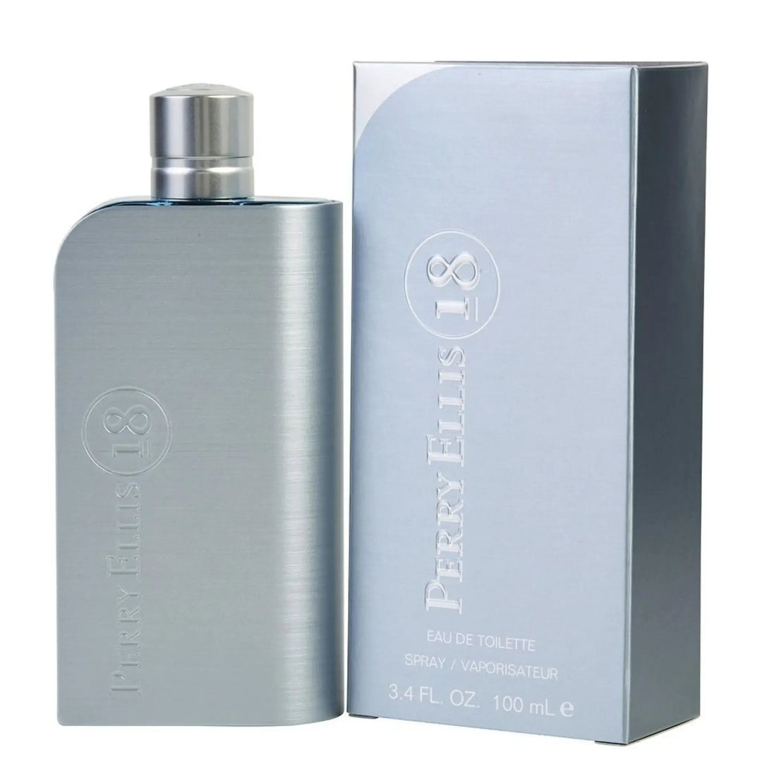 18 By Perry Ellis For Men 3.4oz EDT Spray