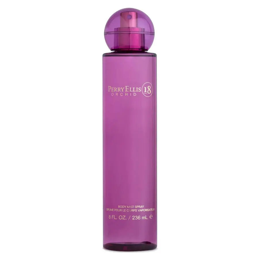 18 Orchid By Perry Ellis For Women 8oz Body Mist Spray Perry Ellis
