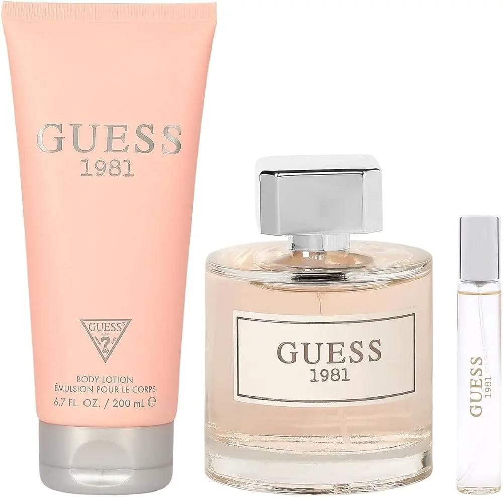 1981 By Guess For Women (3pc Gift Set) - perfumesandrea