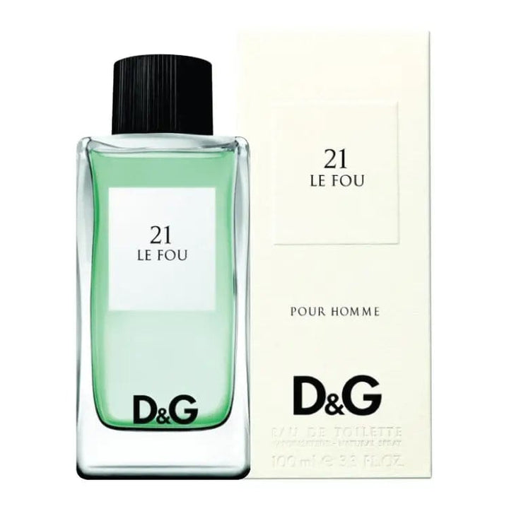 21 Le Fou By Dolce &amp; Gabbana For Men 3.3 oz EDT Spray (Tester) - perfumesandrea