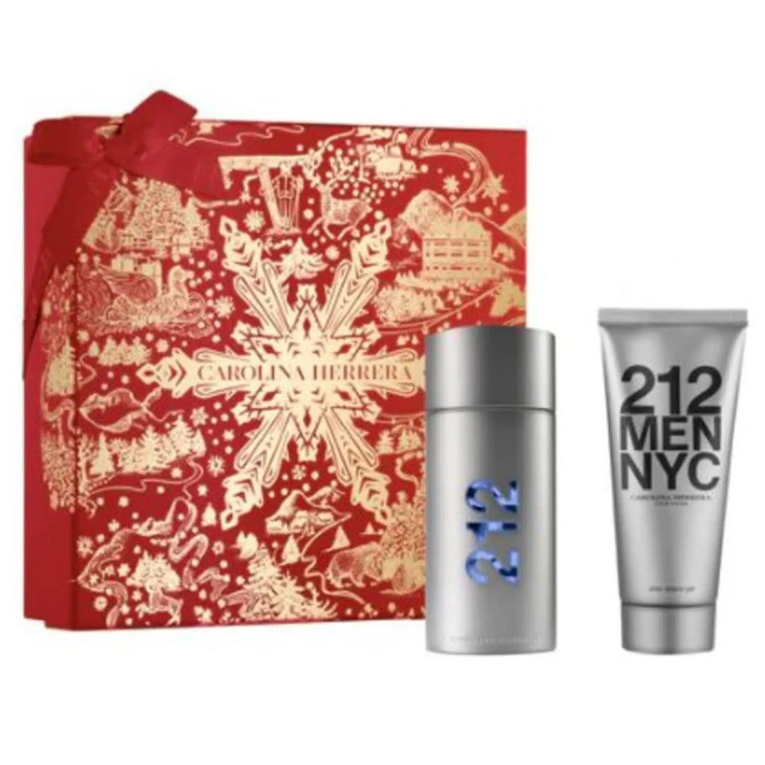 212 2-Piece Set By Carolina Herrera 3.4oz For Men EDT Spray