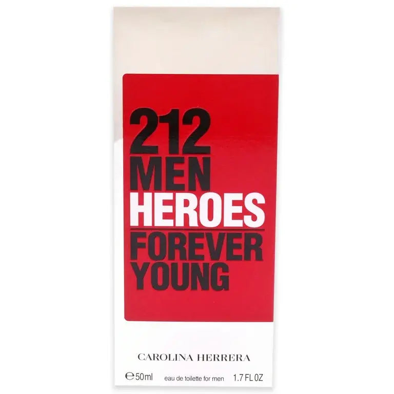 212 Heroes Forever Young by Carolina Herrera - Men's 1.7oz EDT.