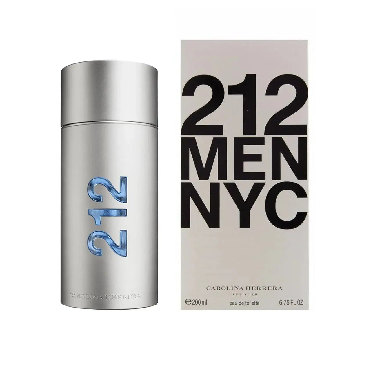 212 Men NYC By Carolina Herrera For Men 6.7 oz EDT Spray - perfumesandrea