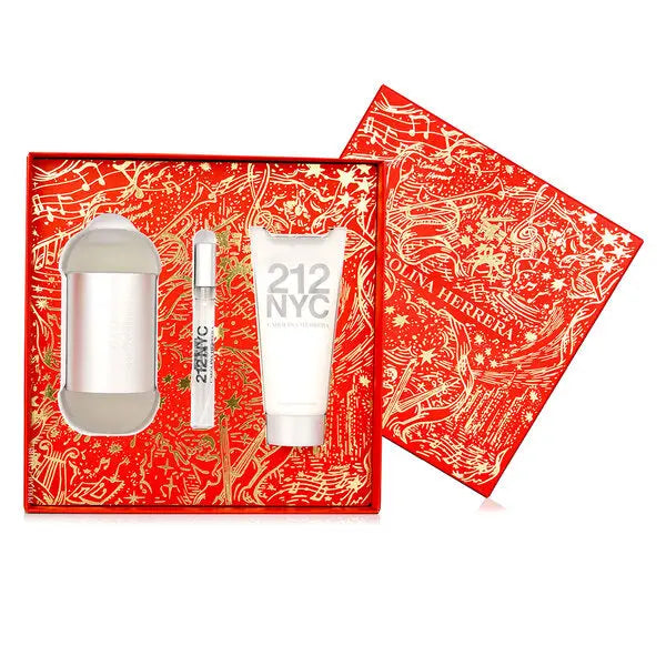 212 NYC Herrera gift set original packaging 3 pieces
