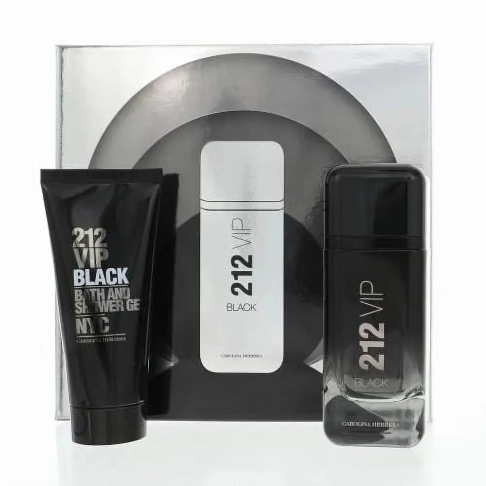 212 VIP Black by Carolina Herrera original gift set box
